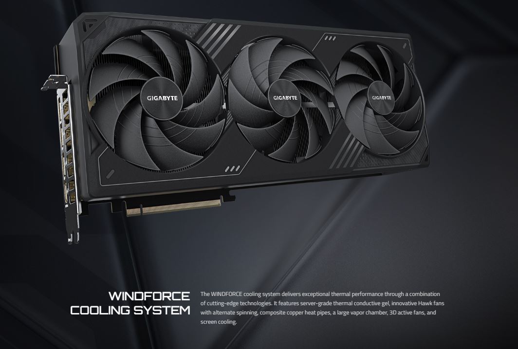 Gigabyte GeForce RTX 5090 WINDFORCE OC 32G GDDR7 Graphics Card